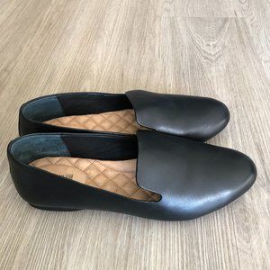 Birdies Starling Black Leather Loafer Flats, Size 8.5, NWOT